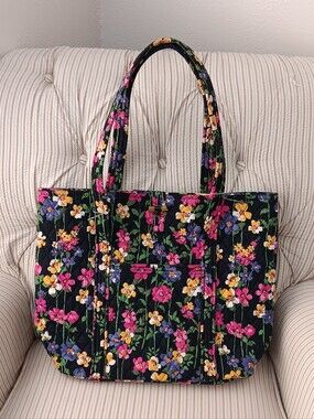 Vera Bradley Wildflower Garden Floral Bag